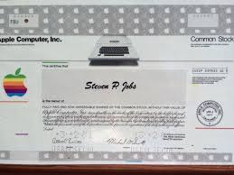 The average tesla stock price for the last 52 weeks is 459.32. Steve Jobs First Apple Stock Certificate Is Selling For 195 000 Iphone In Canada Blog