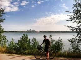 Image result for lake nokomis bike riding