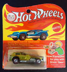 1969 And 1971 Vintage Hot Wheels Redline The Hood Yellow Blister Pack Moc Vintage Hot Wheels Hot Wheels Toys Mattel Hot Wheels