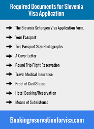 An example of a cover letter for a medical assistant. Slovenia Visa Application Requirements Complete Guide