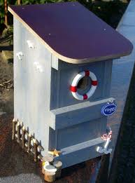 Maritim Nistkasten Vogelhaus Nistkasten Vogelhaus Maritim Dekorationen Turschilder Geschenke Vogelhaus Nistkasten Dekorative Vogelhauser