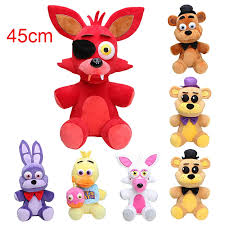 Maybe you would like to learn more about one of these? 45cm Grosse Grosse Fnaf Plusch Spielzeug Foxy Freddy Fazbear Bonnie Zerfleischen Foxy Chica Plusch Puppe Kinder Spielzeug Toy World Doll Girl Toydoll Elmo Aliexpress