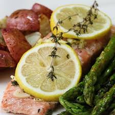 One Pan Lemon Herb Salmon Veggies Recipe By Tasty Video Recipe Video Food Fish Recipes Healthy Recipes