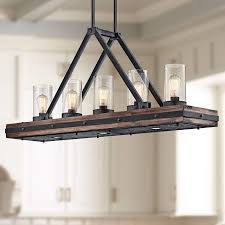 Colerne 46 1 2 Wide Black Kitchen Island Light Chandelier 1j753 Lamps Plus In 2021 Kitchen Island Lighting Black Kitchen Island Black Kitchen Island Lighting