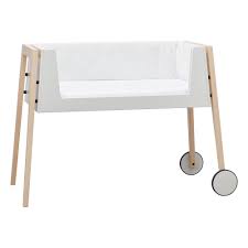 Co Sleeping Linea Bed Leander Design Baby In 2020 Baby Crib Designs Baby Design Tiny Furniture