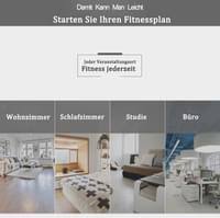 Die füllung aus hochelastischem kaltschaum stützt angenehm und nimmt die ursprüngliche form schnell wieder an, sobald man aufsteht. Areout Fitnessbander 4er Set Breiter Standbander Real De