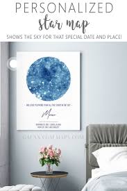 your personal star chart for that special date wedding