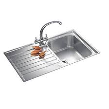 Buy kitchen sinks at screwfix.ie. Franke Ascona Inset Sink Stainless Steel 1 Bowl 860 X 510mm Sinks Screwfix Com