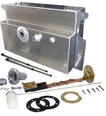 Yearone classic car parts for american muscle cars | barracuda cuda challenger charger chevelle road runner camaro super bee dart duster valiant firebird gto cutlass 442 mustang nova gm truck skylark gs monte carlo el camino mopar chevy 1955 1956 1957 1958 1959 55 56 57 58 59 Gas Fuel Tank Aluminum Conversion Under Bed