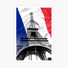 The most important dates and the facts to know about the most popular tourist the eiffel tower history represents a part of national heritage. French Flag And Eiffel Tower Poster By Daniel Hagerman Redbubble