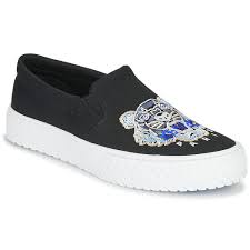 Les chaussures femme vans viennent compléter un style jeune et frais. Kenzo K Skate Slip On Noir Livraison Gratuite Campus Property Chaussures Slip Ons Femme 156 00