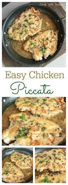 Easy Chicken Piccata Impress Your Family With This Easy Chicken Piccata Not Only Is It Easy To Make It S Healthy And Deli Resep Ayam Resep Ayam Mudah Memasak