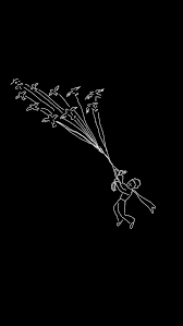 Little Prince Black Wallpaper Background Iphone Drew By Paulicorn1410 I C Tatuagem Pequeno Principe Desenho Pequeno Principe Wallpaper Do Telefone Preto