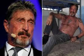 How many children did john mcafee claim to have? 9r 8kgvzjrzl4m