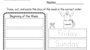 2nd grade social studies worksheets based on u.s. Kindergarten Wsheets On Twitter We Recently Added This Free Kindergarten Worksheet Kids Can Trace Each Day Of The Week And Then Cut And Paste Them In The Correct Order Https T Co Otuxdmhtps Homeschooling2020 Https T Co Ixfhmmqunq
