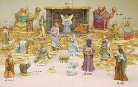 Byron 1430 Angel Of The Lord Christmas Holiday Nativity Vintage Ceramic Mold Byron With Images Vintage Ceramic