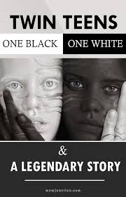 Black And White Identical Twins National Geographic Pin On Twins And More