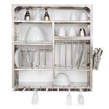 #copper #kitchendesign #modern #interiordecor shop our wide range of kitchen taps & sinks at warehouse prices from quality brands. 10 Easy Pieces Space Saving Dish Racks For Small Kitchens Remodelista Plate Racks In Kitchen Kitchen Rack Wall Mounted Dish Rack