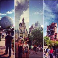 Four Parks One World Disney World Theme Parks Animal Kingdom Theme Park Disney World
