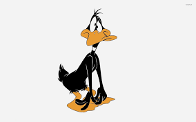 Female cartoon character holding sword digital wallpaper, fate series. Sad And Surprised Daffy Duck Wallpaper Cartoon Wallpapers 48621