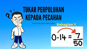 Penambahan nombor perpuluhan yang tidak sama rata jika nombor anda menambah tidak mempunyai jumlah yang sama digit ke kanan titik perpuluhan, anda masih perlu menyusun titik perpuluhan dalam satu garisan lurus sebelum. Cara Membuat Perpuluhan Daripada Pecahan Matematik 2021