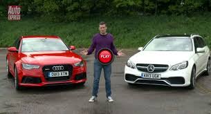 Super Station Wagons Audi Rs6 Avant Vs Mercedes E63 Amg Estate Carscoops Audi Rs6 Mercedes E63 Station Wagon