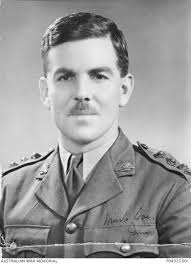 Studio portrait of VX5519 Captain (Capt) James McCaig Menzies, 2/7  Battalion, of Dorog, Vic ...