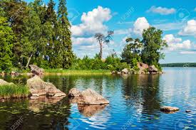 I had spent a weekend in november in åland and now it was time to go home. Beautiful Landscape Of The Gulf Of Finland On A Summer Day Focus Stock Photo Picture And Royalty Free Image Image 93971342