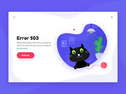 The 503 error in wordpress signifies that your website can't be reached at the present moment because the server in question is unavailable. Cat Illustration Error 503 Page Uplabs