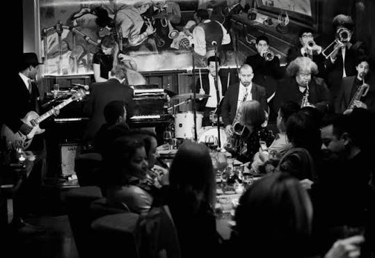 JC Hopkins Biggish Band at The Django