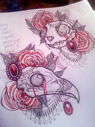 Pin By Jade Leigh On Tattoo Obsession Animal Skull Tattoos Skull Drawing Animal Tattoos