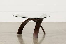 Curved Glass Coffee Cocktail Tables