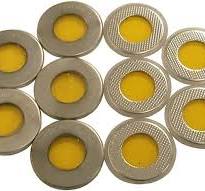 Amazon.com: FUWARMTH 5PACK CR2032 2025 Stainless Steel Coin ...