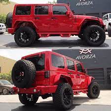 A Little More Of This Red Beast Avorza Jeep Wrangler Done For My Boy Jojodah Jk Jeep Wrangler Offroad 4x4 Jee Jeep Cars Red Jeep Wrangler Jeep