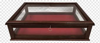 Wood stain varnish hardwood table rectangle, dining table top view transparent background png clipart. Table Display Case Glass Shadow Box Wood Table Glass Furniture Rectangle Png Pngwing