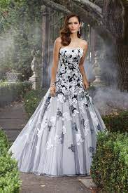 Avant Garde Modern Romantic Black Ivory White Ball Gown Beading Dropped Floor Illusion Lace Sophia Tolli Bunte Brautkleider Ballkleid Ballkleid Hochzeitskleid