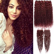 Headband wigs, extra 40% off, code: Valentine S Day Gifts Brazilian Virgin Burgundy Curly Hair Bundles With Closure 100 Human Hair Extensions Red Burgundy Curly Hair Closure Burgundy 4x4 Buy Online In Andorra At Andorra Desertcart Com Productid 182762498