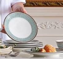Amazon.com | Melamine Dinnerware Sets,12pcs Plates and Bowls ...