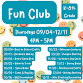 Fun Club: Pumpkin Painting (K-Gr. 8, Registration event image