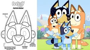 03:26 disney junior bluey coloring book for kids bingo and bluey coloring pages best coloring pages for kids.coloring for kids. Celebrate International Puppy Day With These Exclusive Bluey Masks