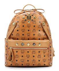 Mcm uses cookies to personalize content to you. Mcm Backpack Synthetic Cognac Mmk4sve79co001 Wardow Com