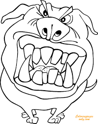 Well, coloring gets more interesting and captivating when kids are allowed to color pictures that are funny and engaging. Funny Angry Dog Coloring Pages Funny Coloring Pages Coloring Pages For Kids And Adults