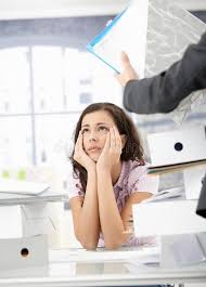 Young Office Worker Having Too Much Work To Do In Bright Office Sitting With F Affiliate Worker Office Bright Office Feng Shui Stock Photography Free