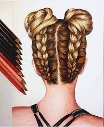 Art Hair And Drawing Image How To Draw Hair Hair Styles Hair Sketch