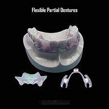 Full dentures or partial dentures: Amazon Com Affordable Flexible Valplast Customized Partial Denture Pink Valplast Industrial Scientific