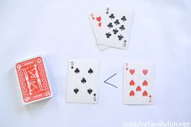 These five math games are so much fun, kids won't realize they're learning math skills when they play! Playing Card Greater Than Less Than Games Creative Family Fun