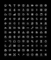 Icons Black And White App Icon Themes App App Icon Design