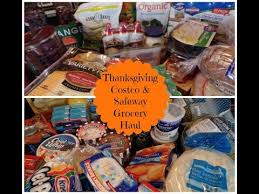 Foodservice solutions safeway's ready 2 eat and heat n. Huge November Costco Safeway Thanksgiving Grocery Haul Meal Plan Youtube