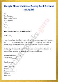 Do i type it up on a word document and print it? Bank Account Closing Letter Sample Formats How To Write A Letter Easily