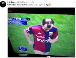 Veteran striker pandev has scored 37 goals in 119 caps for his countrycredit: Goran Pandev S Hair Brutally Trolled As Genoa Man S Bald Patch Resembles The Shape Of A Penis